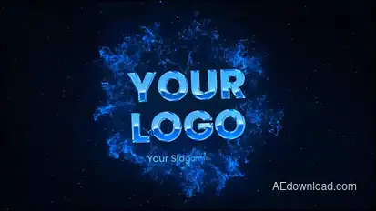 Space Logo Animation Logo Stings template preview