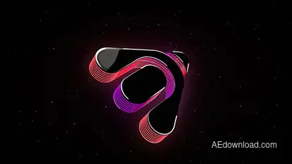 Space Logo Animation Logo Stings template preview