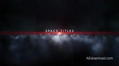 Space Titles Titles template preview