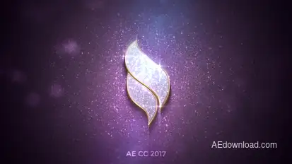 Sparkling Glitter Logo Logo Stings template preview