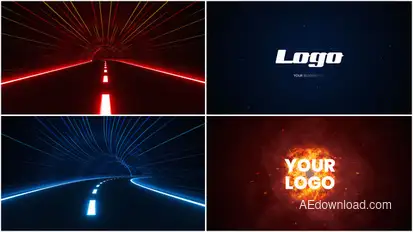 Speed Logo Animation Logo Stings template preview