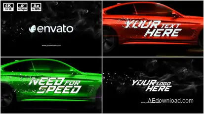 Speed Logo Animation Logo Stings template preview
