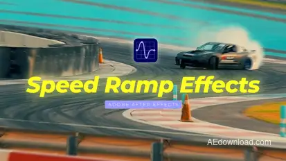 Speed Ramp Effects | After Effects Video Displays template preview