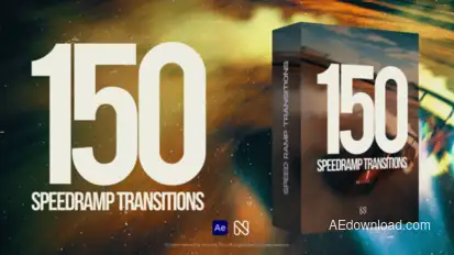 Speed Ramp Transitions Elements template preview