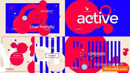 Splash Intro Openers template preview