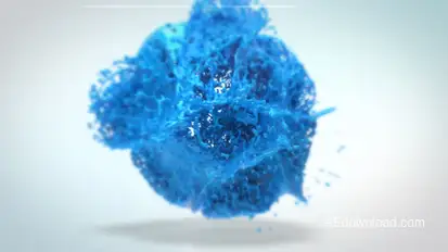  Splashing Paint Logo Reveal Logo Stings template preview