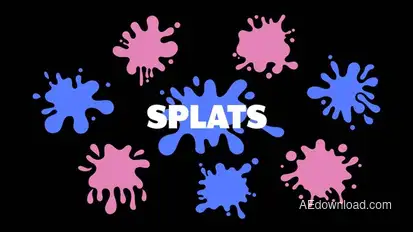 Splats Elelments Elements template preview