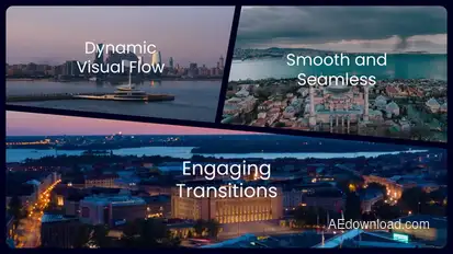 Split screen Opener | Creative Multiscreen Slideshow Openers template preview