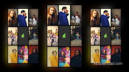 Splitscreen Instagram Opener | Vertical Version Openers template preview