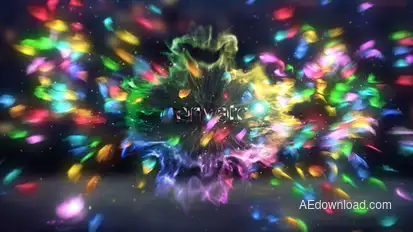 Splitting Butterflies Logo Reveal Logo Stings template preview