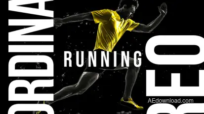 Sport - Action Promo Video Displays template preview