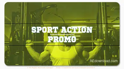 Sport Action Promo Openers template preview
