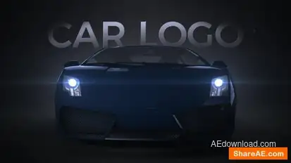 Sport Car Logo Reveal Logo Stings template preview