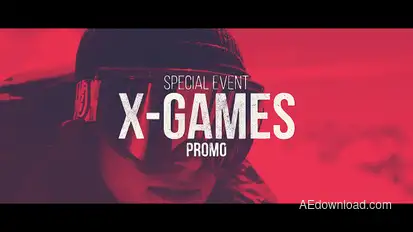 Sport Event // X-Games Openers template preview