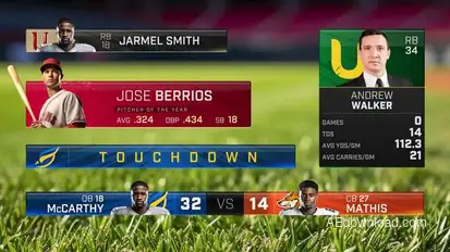 Sport Football Lower Thirds 2 broadcast-packages template preview