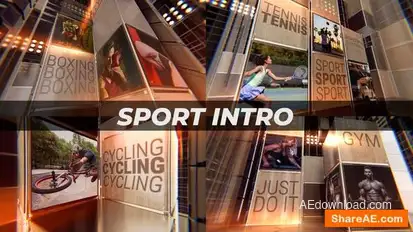 Sport Intro Openers template preview