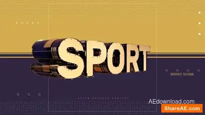 Sport Intro Openers template preview