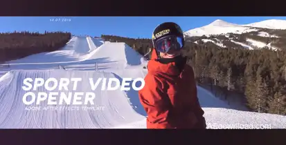 Sport Opener Openers template preview