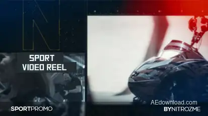 Sport Opener Video Displays template preview