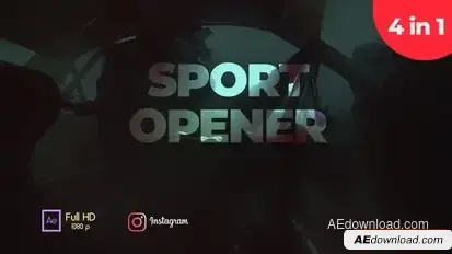 Sport Opener Openers template preview