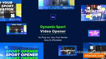 Sport Opener Openers template preview