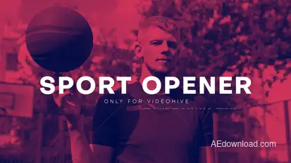 Sport Opener broadcast-packages template preview