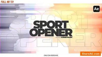 SPORT OPENER Openers template preview