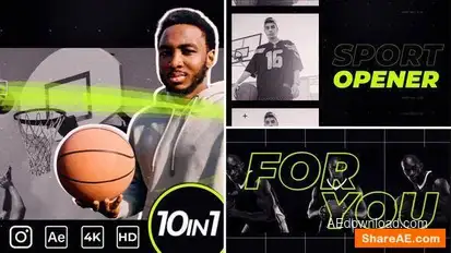 Sport Opener Openers template preview