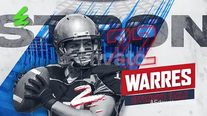 Sport Player Introduction broadcast-packages template preview