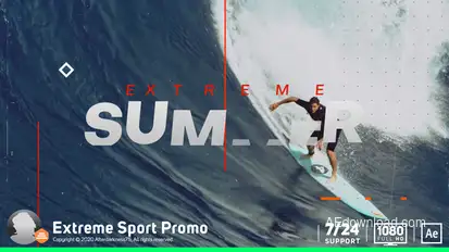 Extreme Sport Promo Openers template preview