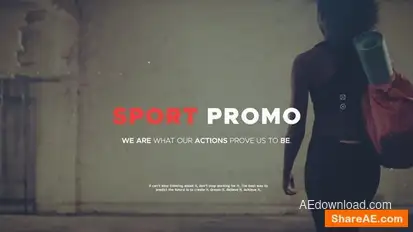 Sport Promo Openers template preview