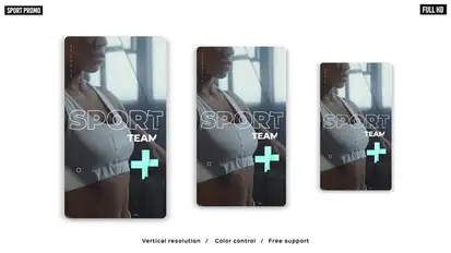 Sport Promo broadcast-packages template preview