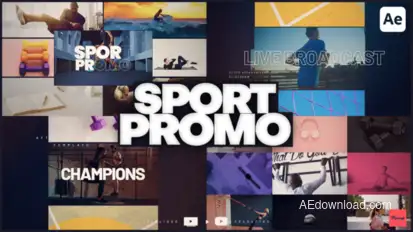 Sport Promo broadcast-packages template preview