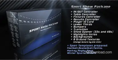 Sport Show Package Openers template preview