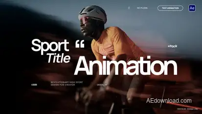 Sport Titles Titles template preview