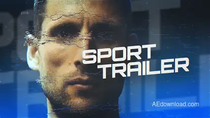 Sport Trailer Video Displays template preview
