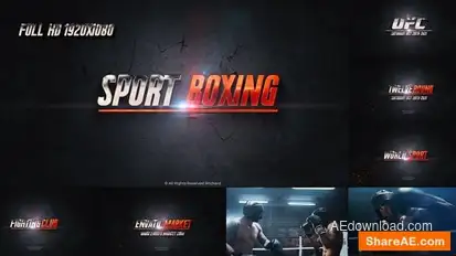 Sport Trailer / Boxing / Fight Night / MMA/ Openers template preview