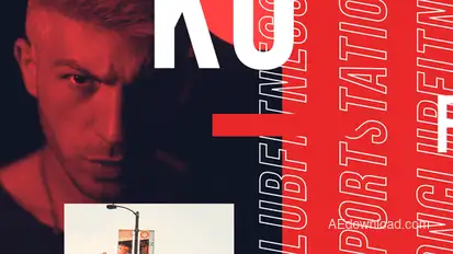 Sport Typography Promo Openers template preview