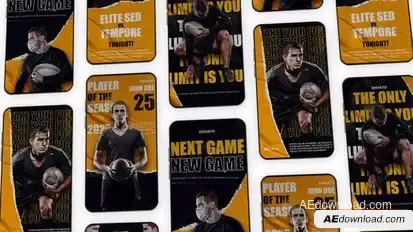 Videohive Sports Instagram Story Elements template preview