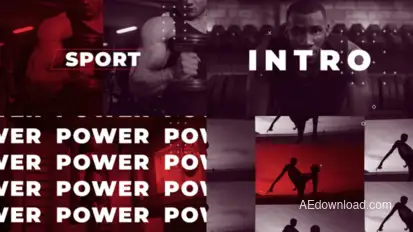 Sports Intro for After Effects Product Promo template preview