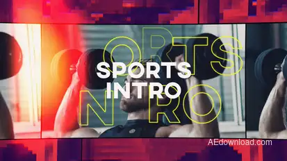 Intro for Sport Openers template preview