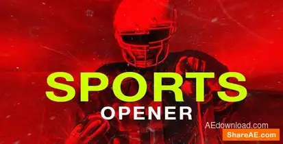 Sports Opener Openers template preview