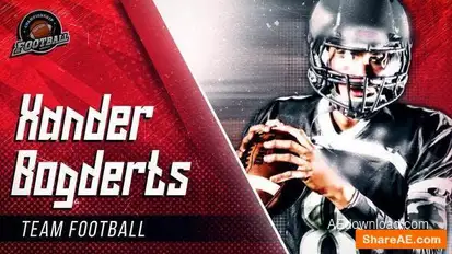 Sports Player Introduction Openers template preview