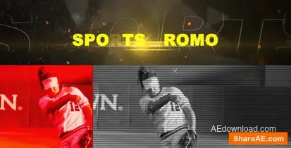 Sports Promo Openers template preview