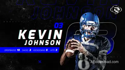 Sports Team Introduction broadcast-packages template preview