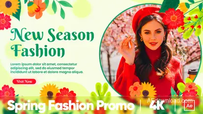 Spring Fashion Promo Product Promo template preview