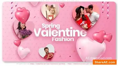 Spring Fashion Slideshow Openers template preview