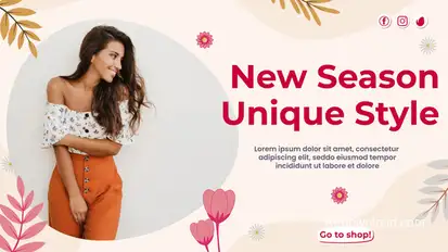 Spring Sale Special Discount Product Promo template preview