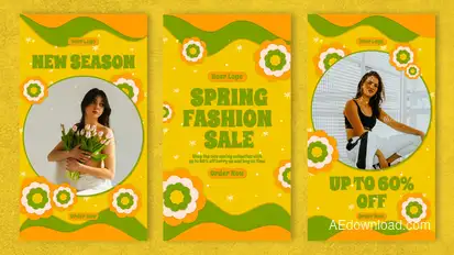 Spring Sales | Instagram Product Promo template preview