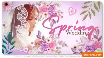 Spring Wedding Openers template preview